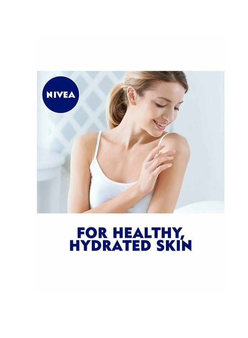 Nivea Cocoa Butter Body Lotion, Vitamin E, Dry Skin 400ml - Image 3
