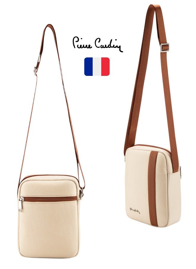 pierre cardin - Small Black Tactical Sling Crossbody Backpack Shoulder Bag for Men Women - Image 1