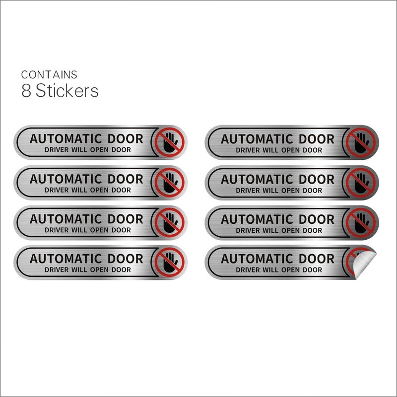 LEMBANG Automatic Door Stickers - 8 Pack - Image 2