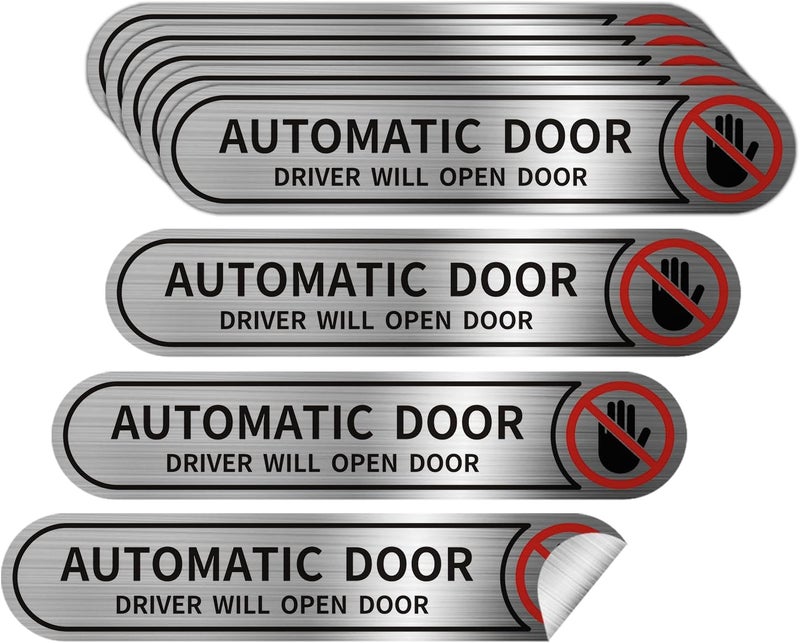 LEMBANG Automatic Door Stickers - 8 Pack - Image 1