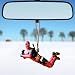 WYJS Funny Anime Car Mirror Hanging Accessories Car Pendant Reading Ornaments Auto Rearview Mirror Decoration Car Accessories Car Interior Decor C - Image 2