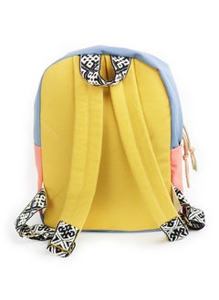 Perky Unisex Canvas Backpack - Multicolor  - Image 2