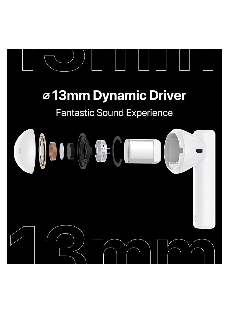 UMIDIGI Wireless Earbuds, UMIDIGI AirBuds U Wireless Headphones with Microphones, Bluetooth 5.1 Earphones in-Ear, Touch Control Bluetooth Earbuds, 24H Playing Time for Work, Home Office - Image 2