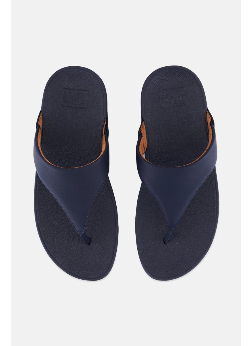 FitFlop - Women Lulu Slip On Sandals, Navy Blue - Image 1