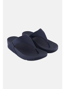 Women Lulu Slip On Sandals, Navy Blue