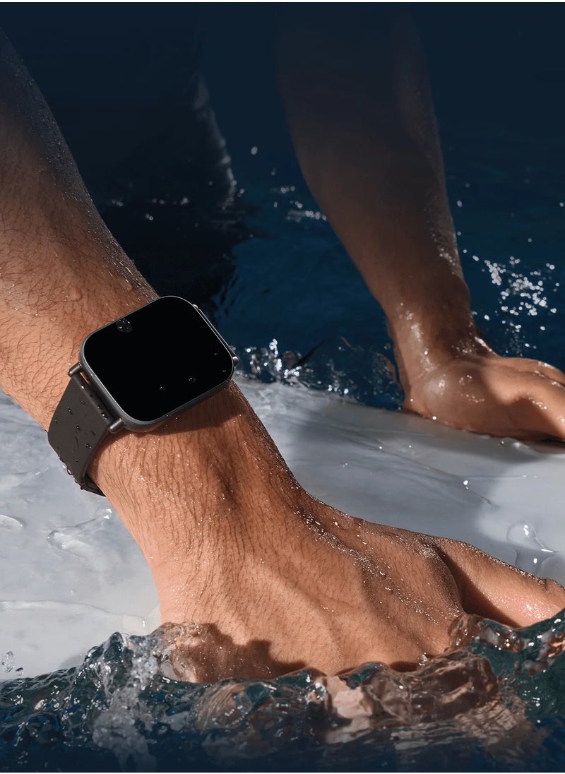Watch 5 Active | Quad-Band Bluetooth Smartwatch | Dark Blue Smartwatch with 2" LCD Display | Heart Rate Monitoring | 18 Days | 100 Designs