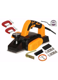 Digital Craft Digital Craft Wood Planer 800W Machine of Carpentry HighPower MultiFunction Electric Planer Professional Woodworking Machine Electric Wood Planer Machine 82mm2 G ClampTape 3Mtr 
