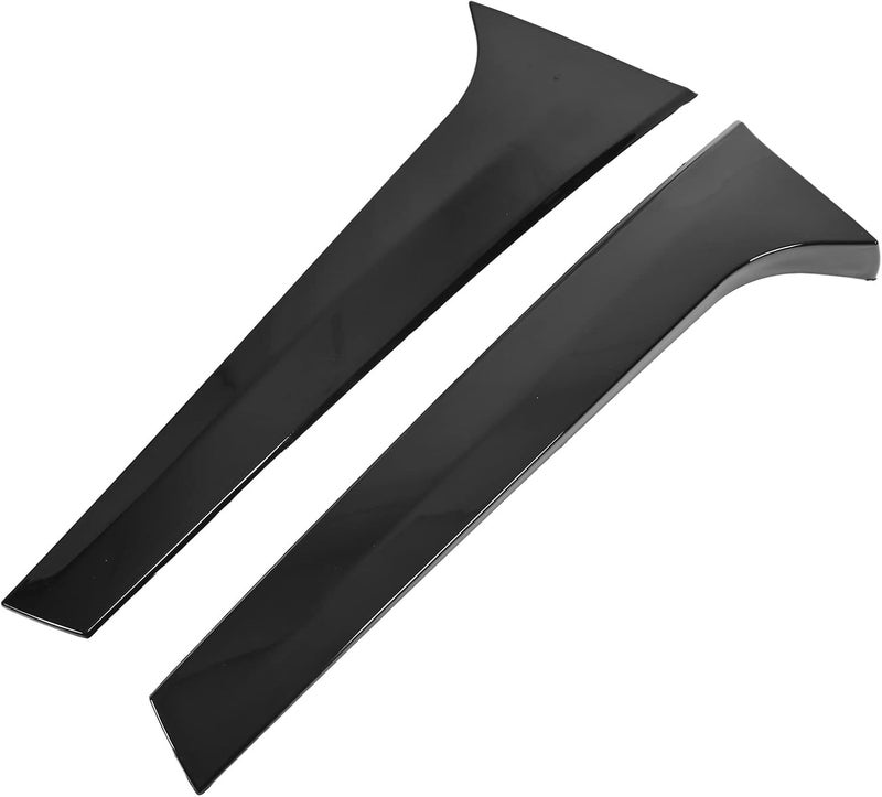 Rear Window Side Wing, ABS Rear Window Side Canard Left Right Gloss Black Replacement for Benz ML GLE Class W166 2012‑2018 (Gloss Black) - Image 1