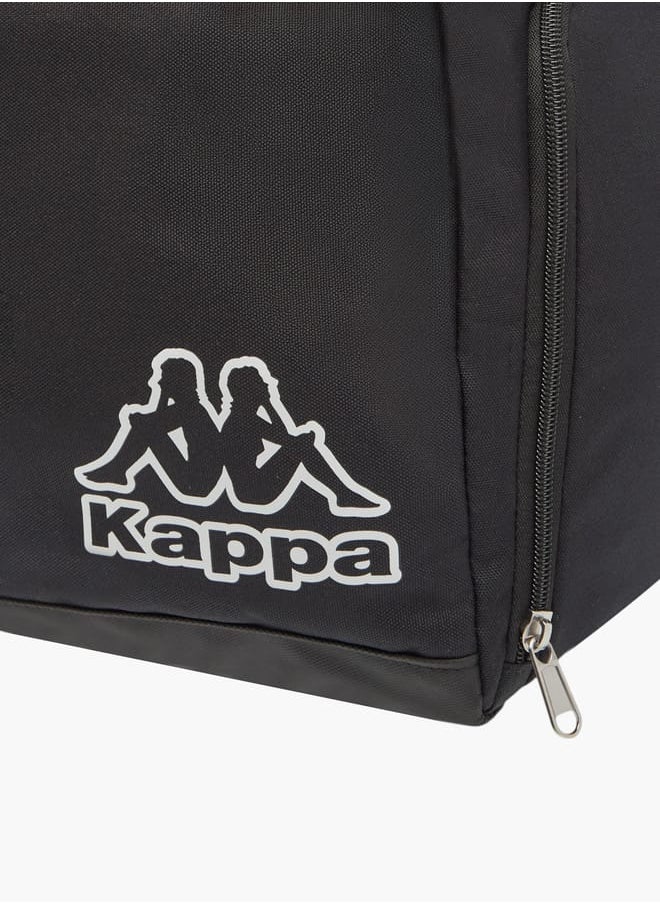 Kappa - Men Logo Print Duffel Bag with Handles and Zip Closure - Image 1
