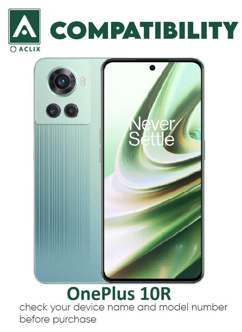 ACLIX 3 Pieces Antistatic ESD Dustproof Premium Quality High Definition Tempered Glass Screen Protector Designed For OnePlus 10R - Image 3