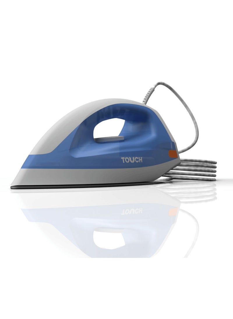 Touch - Fast Dry Iron1600 Watt 40420 Blue and White - Image 1
