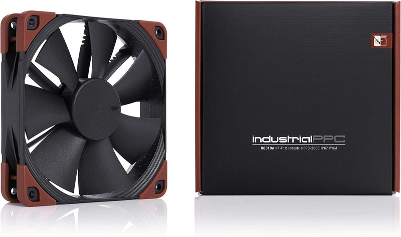 NOCTUA Noctua FBA_NFF12 PPC 2000 IP67 industrialPPC2000 IP67 PWM Fan 120x120x25mm 4pin PWM 2000rpm max IP67  - Image 5