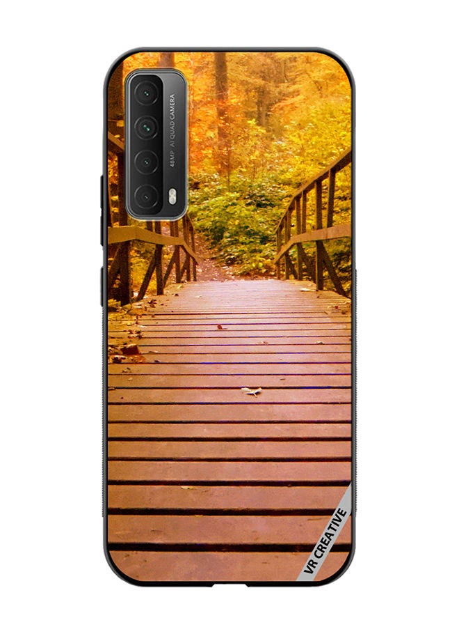 VR CREATIVE Protective Case Cover For Huawei Y7a Bridge To The Jungle Design Multicolour - Image 1