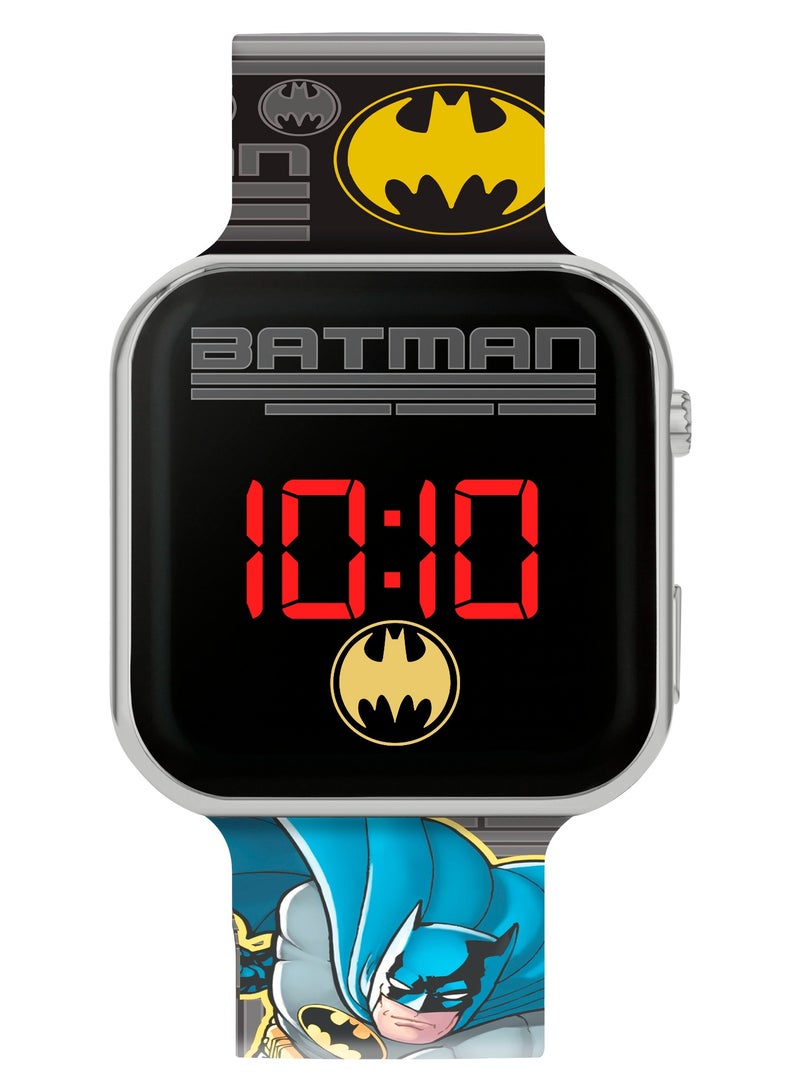 Batman Batman Printed Strap LED Watch - BAT4864  - Image 1