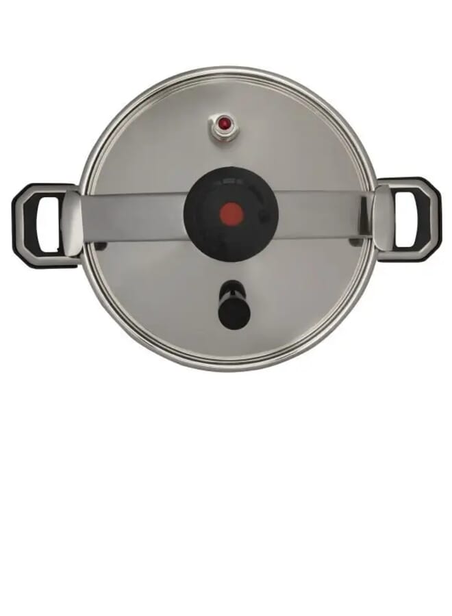 فولكانو 5لترات فولكانو قدر ضغط استيل 5 لتر فضي - Image 3