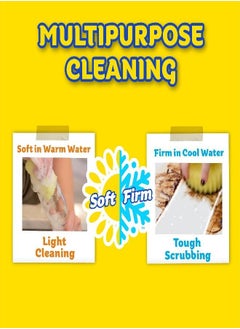 Scrub Daddy OG + Cif All Purpose Cleaning Cream, Lemon - Multi Surface Household Cleaning Cream Scratch-Free Multipurpose Dish Sponge