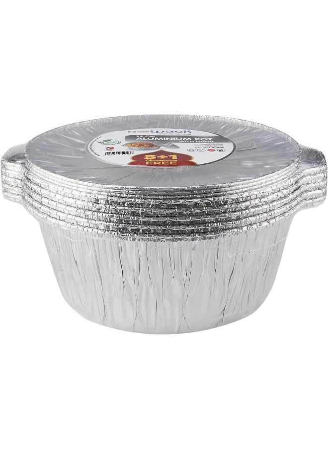 Hotpack وعاء ألومنيوم هوت باك 29 سم مع غطاء 5+1 مجاني  - Image 2