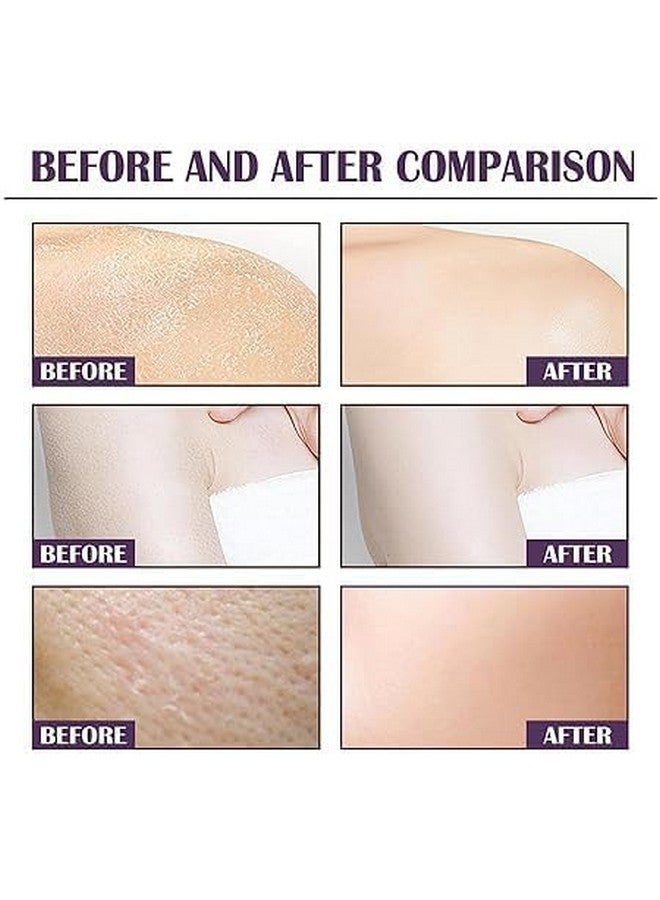 ADOERE سكراب تقشير الوجه والجسم ADOERE | مقشر تنظيف عميق | سكراب لإزالة الجلد الميت والرؤوس السوداء | لجميع أنواع البشرة (360 مل، ذهب 24 قيراط)  - Image 3