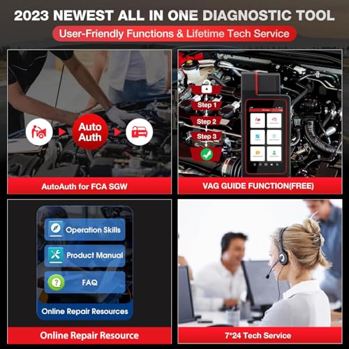 Launch 2025 Upgrade LAUNCH X431 Diagun V Bi-Directional Scan Tool,Full System Automotive Diagnostic Scanner with 35+ Reset Function,ECU Coding, Active Test, FCA AutoAuth,2-Year Free Update - Image 4