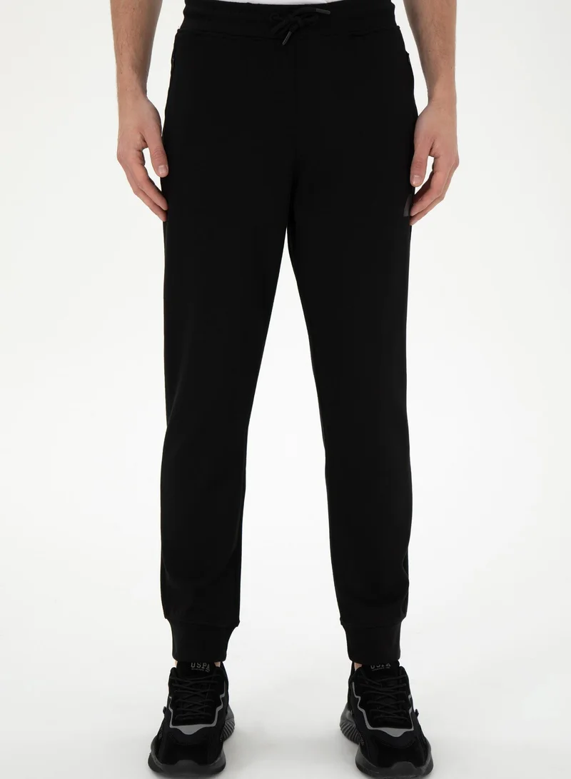 U.S. Polo Assn. Men's Ribbed Cuff Regular Fit Knit Joggers