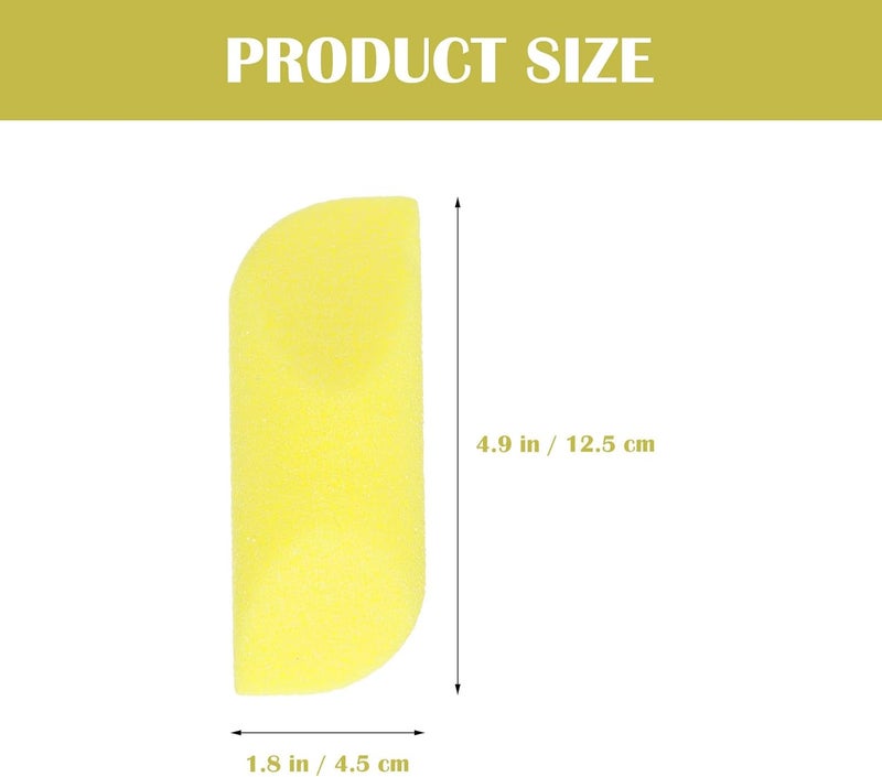 4 Pcs Dual-Sided Pedicure File Foot Callus Remover Dead Skin Trimmer Handheld Foot Rasp for Home Salon Exfoliating and Massage Random Color - Image 2