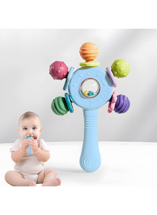 Baby Teething Toy, Baby Teething Toy, Baby Sensory Toy, Early Education Toy, Motor Skills Training Toy - Image 1