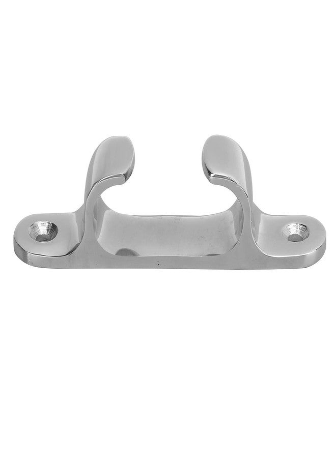 Aramox Marine Straight Bow Chock Cleat Line Chock, 100mm Mooring Cleat Stainless Steel 316 for Ship Yacht Horn Cable Marine Hardware Assembly - Image 1