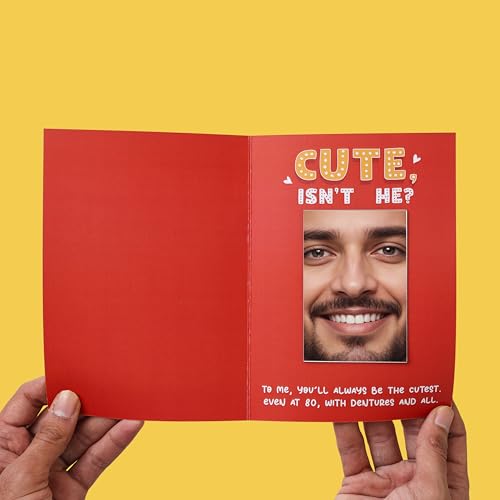 Oye Happy – Future Husband Mirror Card | Funny Romantic Greeting Card for Fiancé or Boyfriend | Proposal, Engagement & Valentine’s Day Gift | Love Card with Mirror Inside - Image 2