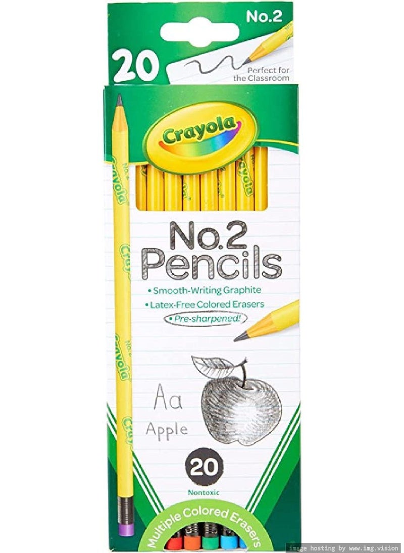 Crayola Crayola 20 Count #2 Pencils - Image 1