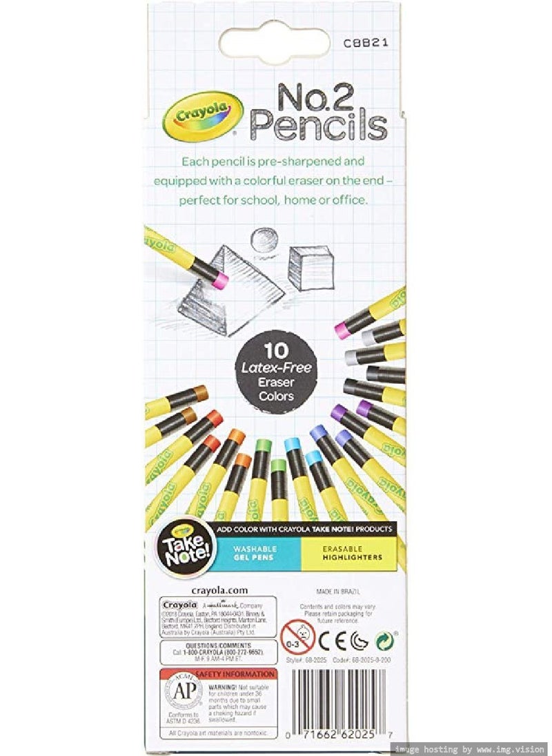 Crayola Crayola 20 Count #2 Pencils - Image 2