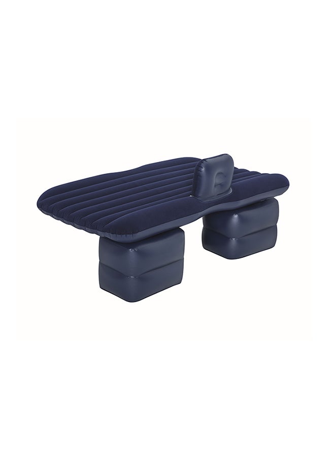 Bestway Air Mattress Car Inflatable Back Bed for Camping and Travel with 2 Pillows + Storage Bag – Comfortable Velvet Foldable Car Bed 135×80×13 cm - Image 1