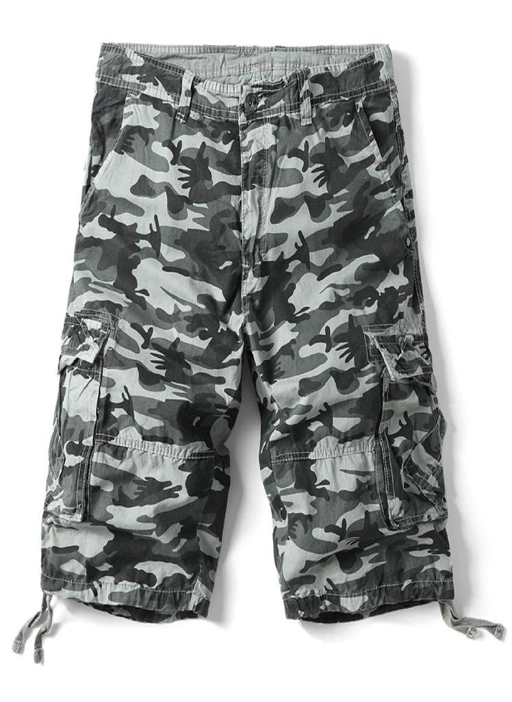 Eckek - Men's Summer Workwear Short Pants Casual Pants Loose Sweatpants - Image 1