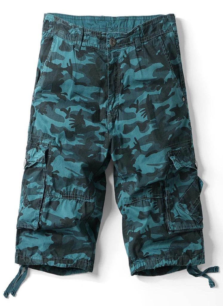 Eckek - Men's Summer Workwear Short Pants Casual Pants Loose Sweatpants - Image 1