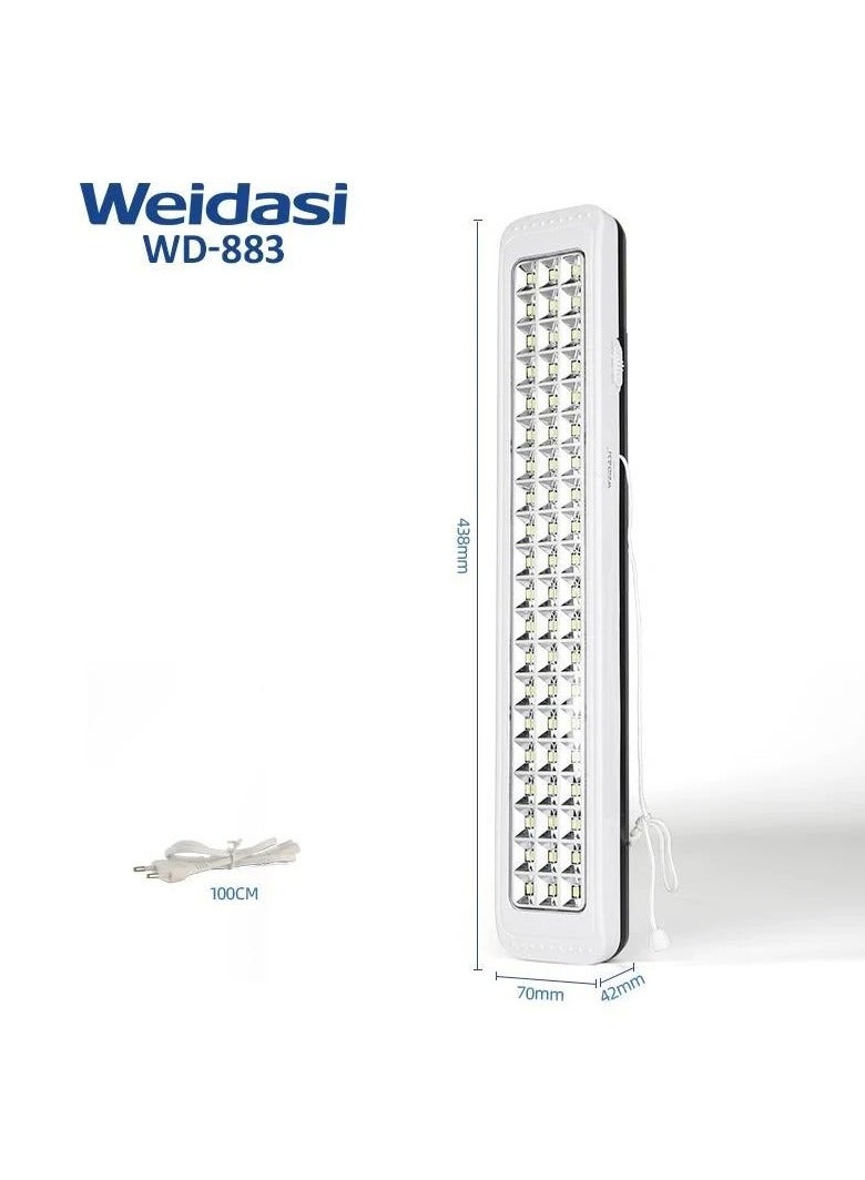 WEIDASI WD-883 60-LED Rechargeable Emergency Light - Image 2