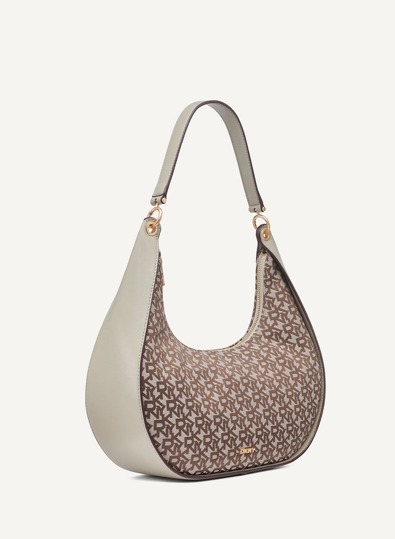 حقيبة هوبو متوسطة آبي