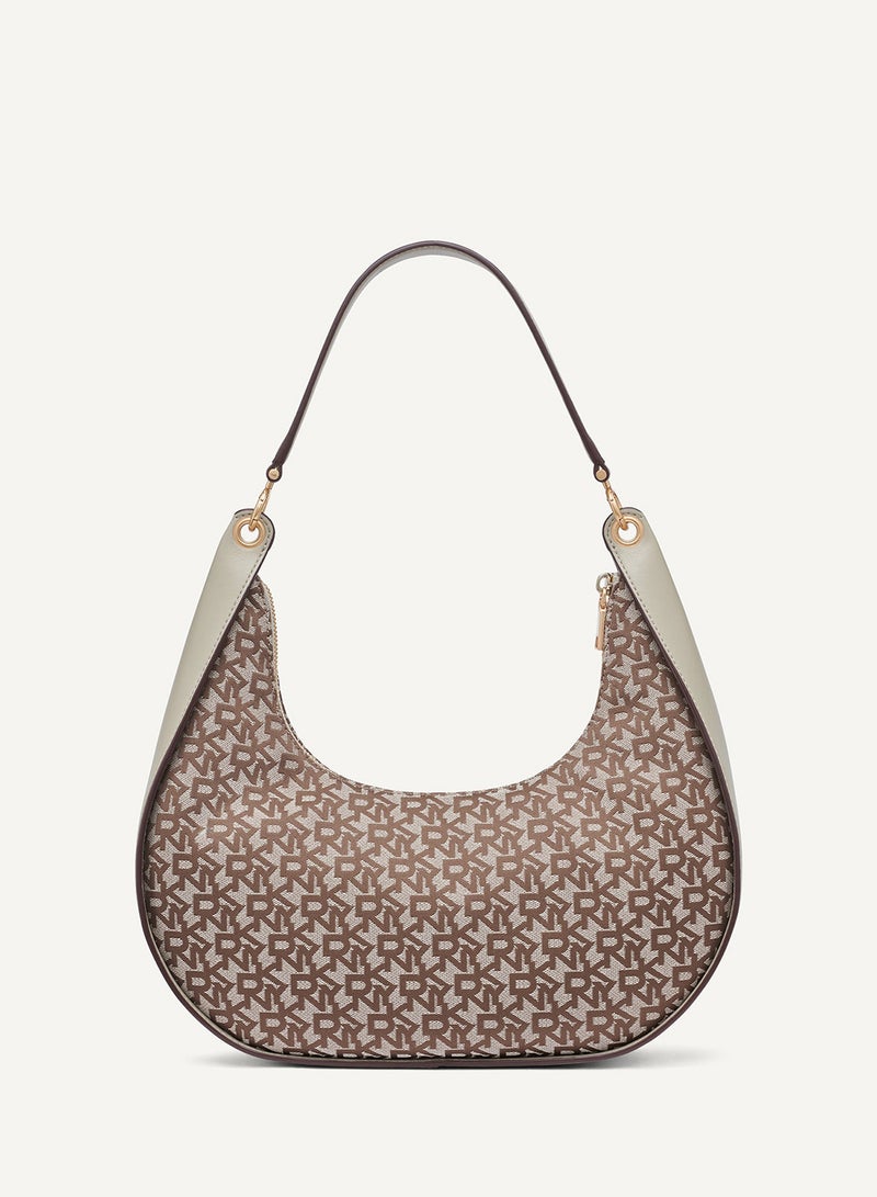 حقيبة هوبو متوسطة آبي