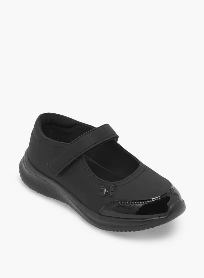 داش Girls Hook & Loop Mary Jane School Shoes