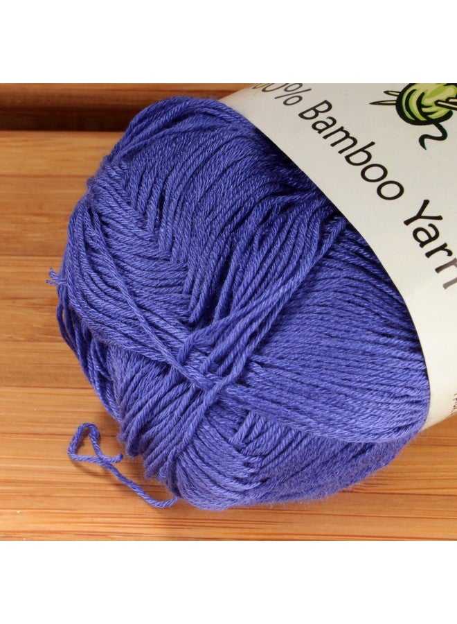 بامبو إم إن Jubileeyarn Bamboo Dynasty Baby Weight Bamboo 50 جرام/خصلة خصلة 83 أزرق ملكي 2 خصلة خصلة - Image 3