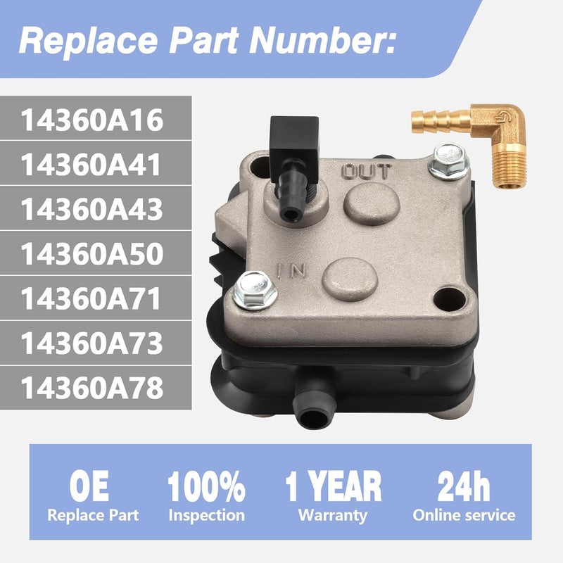 CULMKARI مضخة وقود CULMKARI لمحركات مرسيدس الخارجية - متوافقة مع نماذج 30-300 حصان - Image 3