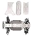 XBERSTAR RC Chassis Armor Set for Traxxas Mini Maxx Chassis Armor Guard Stainless Steel Chassis Protector Plate Upgrade Parts Accessories Chassis Protector Plate - Image 2