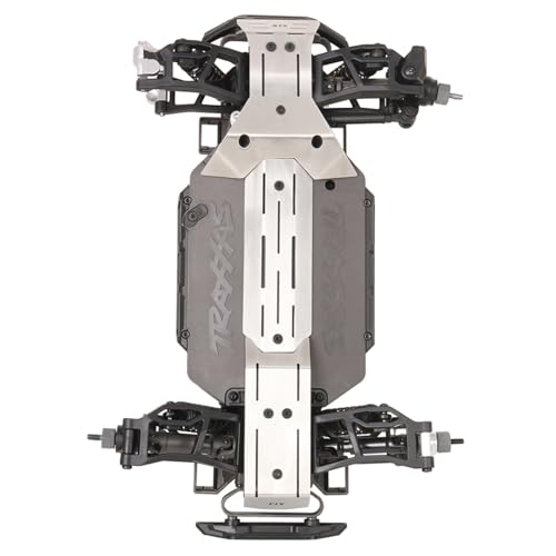 XBERSTAR RC Chassis Armor Set for Traxxas Mini Maxx Chassis Armor Guard Stainless Steel Chassis Protector Plate Upgrade Parts Accessories Chassis Protector Plate - Image 5