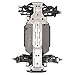 XBERSTAR RC Chassis Armor Set for Traxxas Mini Maxx Chassis Armor Guard Stainless Steel Chassis Protector Plate Upgrade Parts Accessories Chassis Protector Plate - Image 4