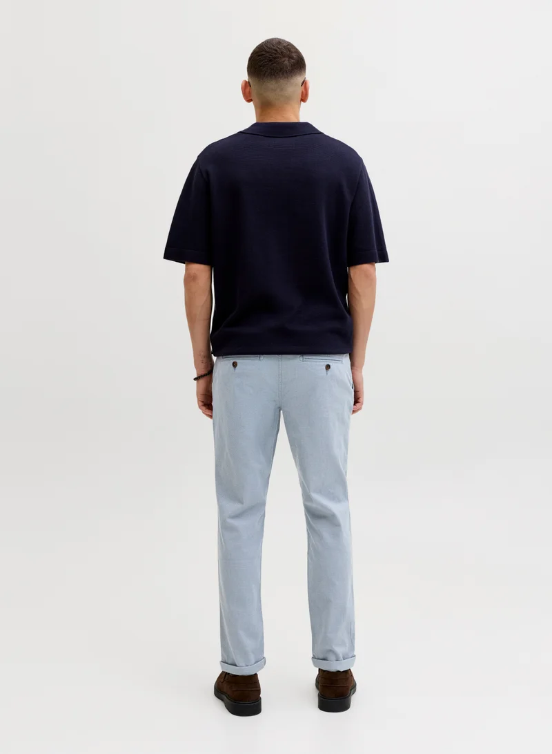 JACK & JONES  Casual Slim Fit Trousers for Men | Best Price UAE