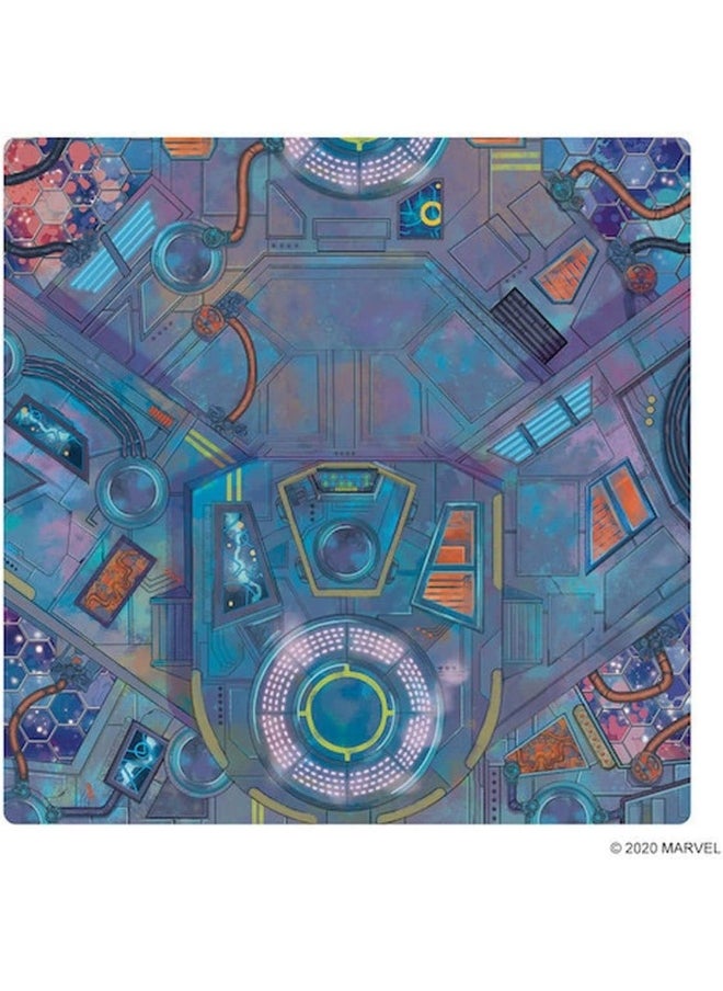 Atomic Mass Games Marvel: Crisis Protocol - Spaceport Showdown Gamemat 