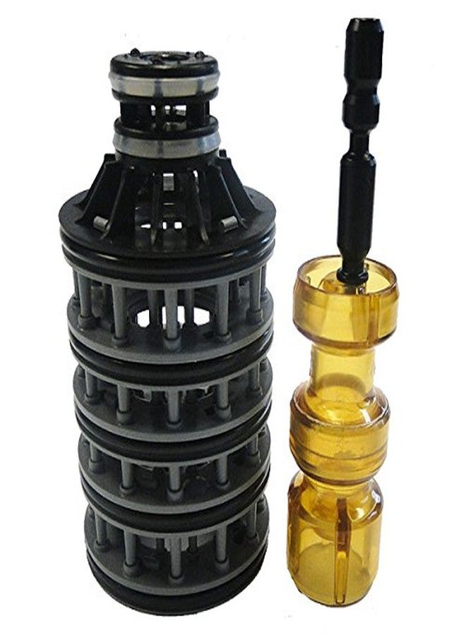 Soft Water Supply Clack WS1 Interior Parts Kit Bundle with Seal Pack, Piston and Brine Piston - OEM Clack Parts - Image 1