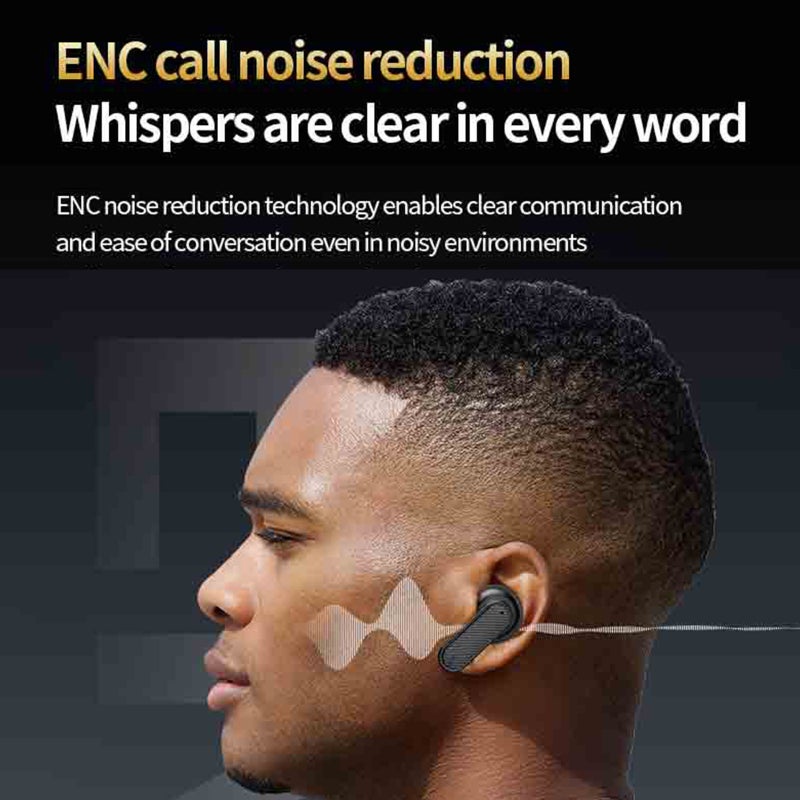 YW08 Wireless BT 5.4 Headset with Charging Case Smart Touch Color Screen ANC Ambient Noise Cancellation 9D Stereo Surround Sound - Image 5