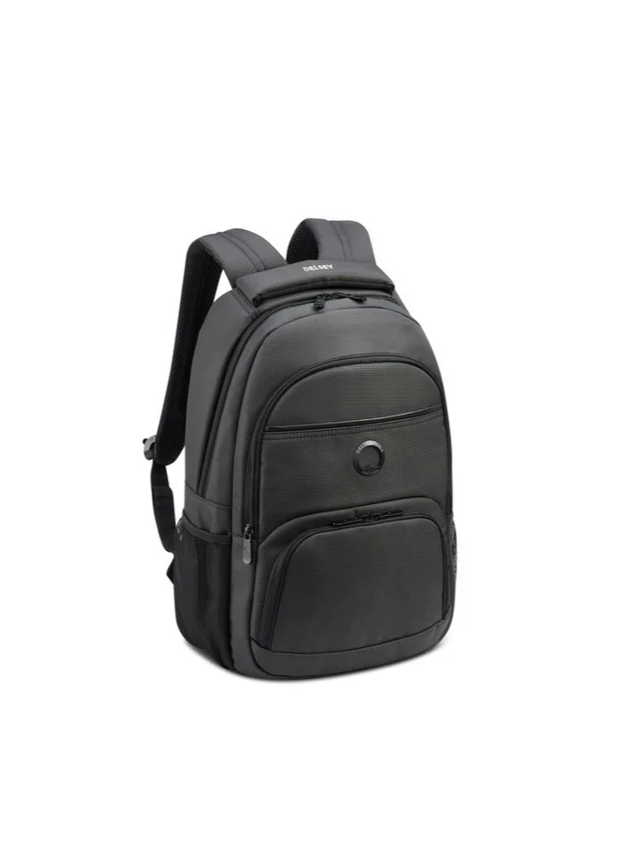 DELSEY Paris Element Aviator 15.6" Laptop Protection 2 Compartment Backpack - Graphite