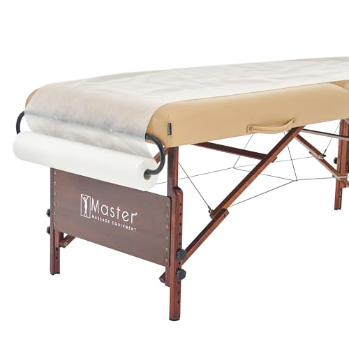 MASTER MASSAGE EQUIPMENT Master Massage Disposable Non-Woven Massage Table Roll - Soft, Hygienic, and Tear-Resistant Covering for Tables and Chairs - Image 1