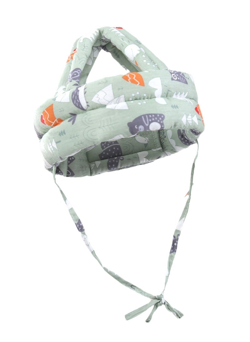 Children head pillow anti-fall head protection pad learning to walk thickened Baby toddler protective head hat  - Image 1