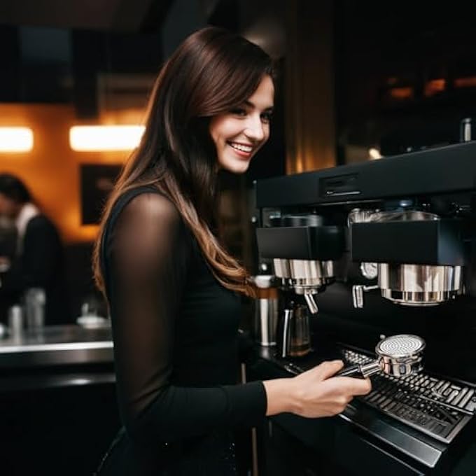 Duomama Double Layer 51Mm Coffee Portafilter Puck Screen  Reliable Performance For Cafe Use - Image 4